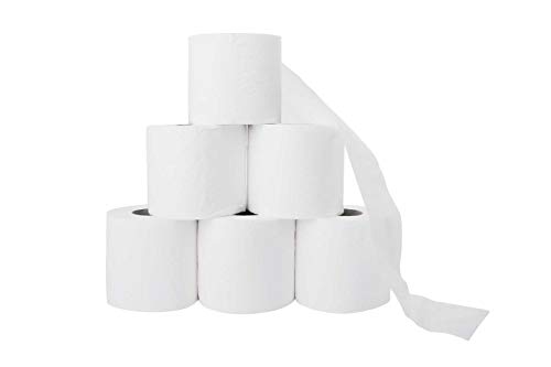 The Cheeky Panda 320 hojas de papel higiénico 2 capas, 36 rollos, para negocios