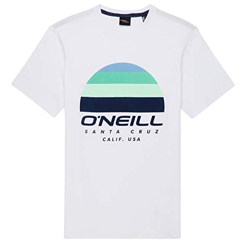 O'NEILL LM Sunset Camiseta de Manga Corta para Hombre, Hombre, Camisetas, 9A2342, Super Blanco, S