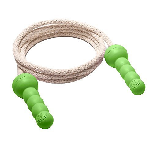 Bigjigs- Skipping Rope (Green) Juegos Tradicionales, Multicolor (GTJGR01R)
