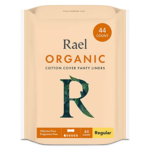 Rael salvaslip regular ultrafinos en algodón orgánico sin perfume, cloro ni colorantes añadidos...
