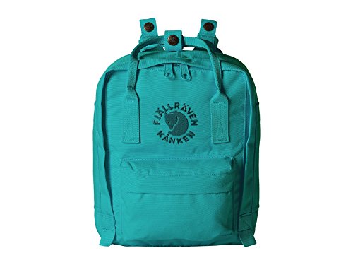 Fjallraven Re-kånken Mini, Backpack Unisex Adulto, Emerald, 29 X 20 X 13 Cm